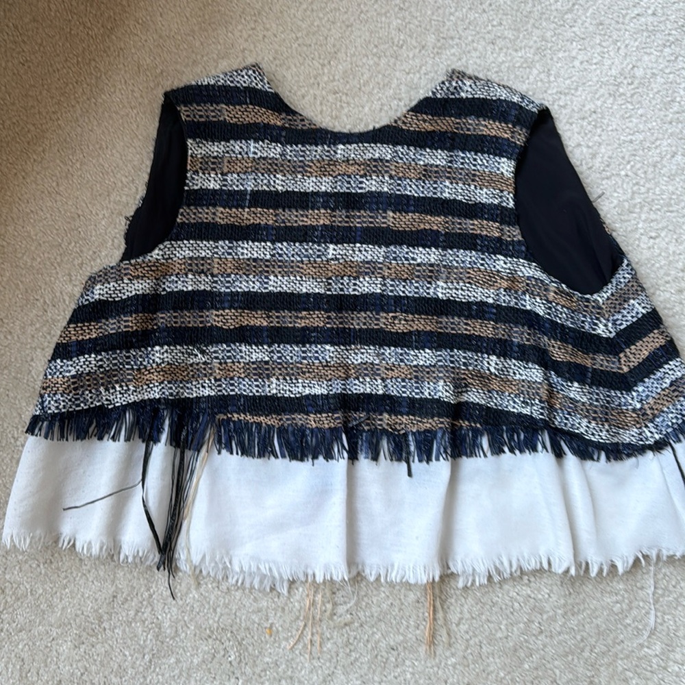 Azede Jean - Pierre woven open back tank